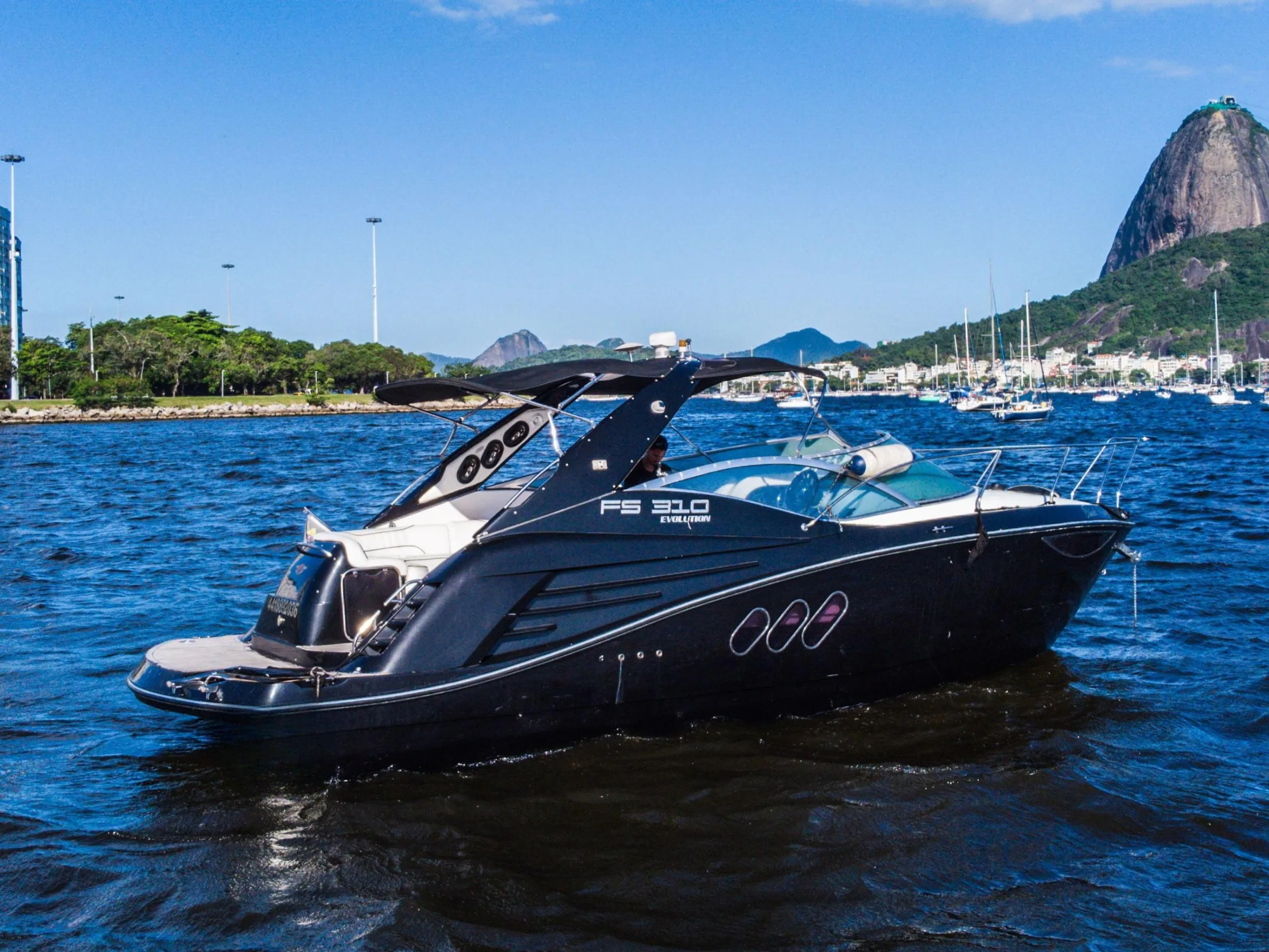 FS310 ''Black Pearl'' — charter náutico em Rio de Janeiro